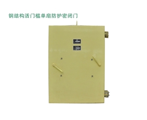 吉林钢结构活门槛单扇防护密闭门